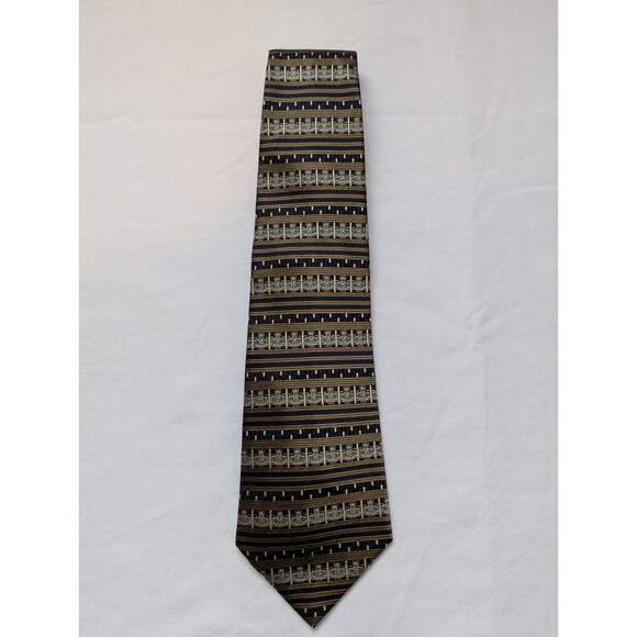Pro Football Hall of Fame Logo NFL 100% Silk Neck Tie - Picture 1 of 8